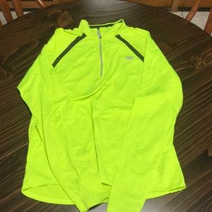 NEW BALANCE QUARTERZIP NEON